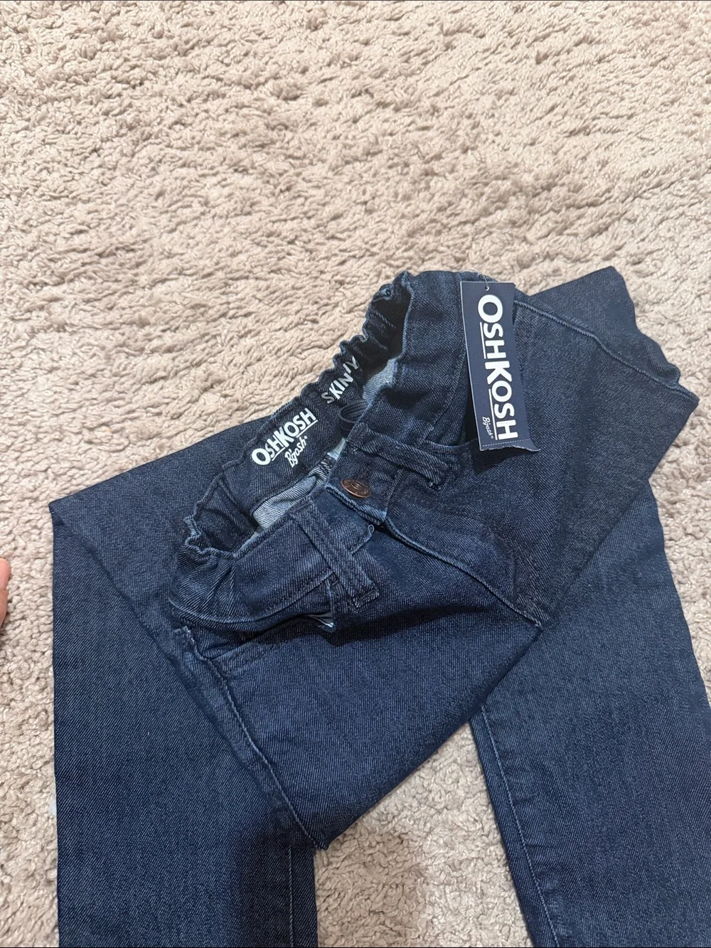 OshKosh B'gosh Men's Dark Blue Straight Jeans